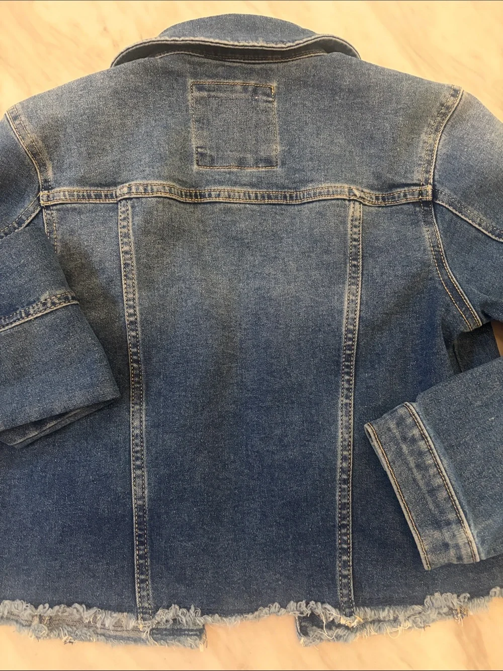 SO Kids Medium Blue Denim Jacket with Button Front